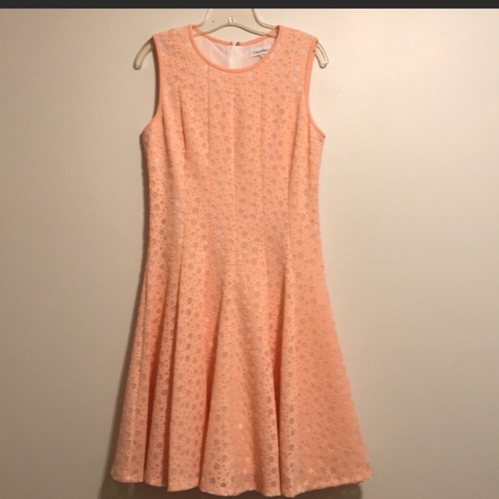 Calvin Klein sleeveless midi  dress size 10